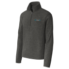 Port Authority® Heather Microfleece 1/2-Zip Pullover